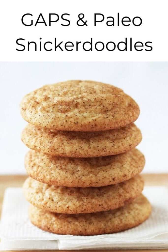 The best Paleo Snickerdoodles recipe. Pillowy, soft and chewy gluten-free  and grain-free cinnamon sugar cookies that are easy to make and perfect for the holidays! #cookies #grainfree #glutenfree #cookierecipe #paleorecipe