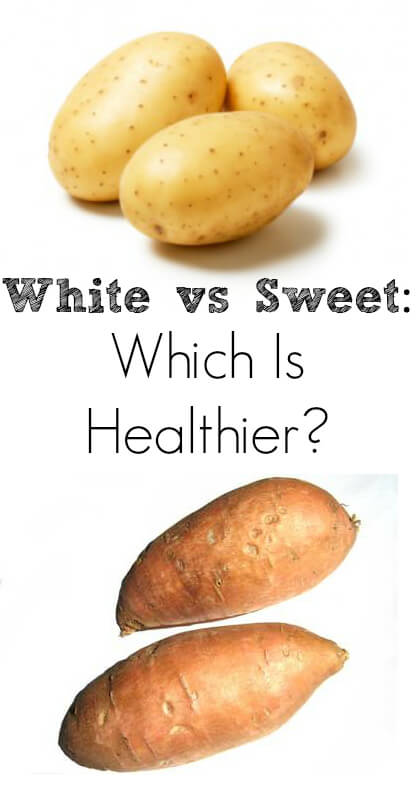 white potatoes vs sweet potatoes