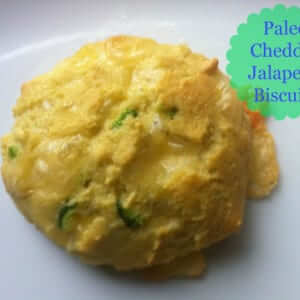 Paleo Cheddar Jalapeno Biscuits