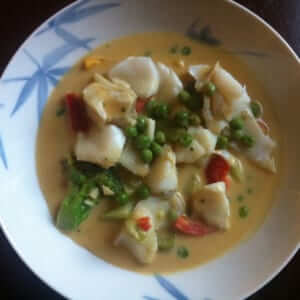 Paleo Thai Green Curry With Cod