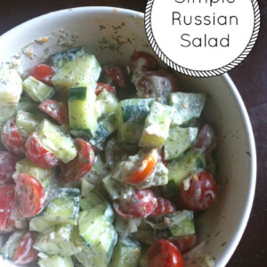 Simple Russian Salad