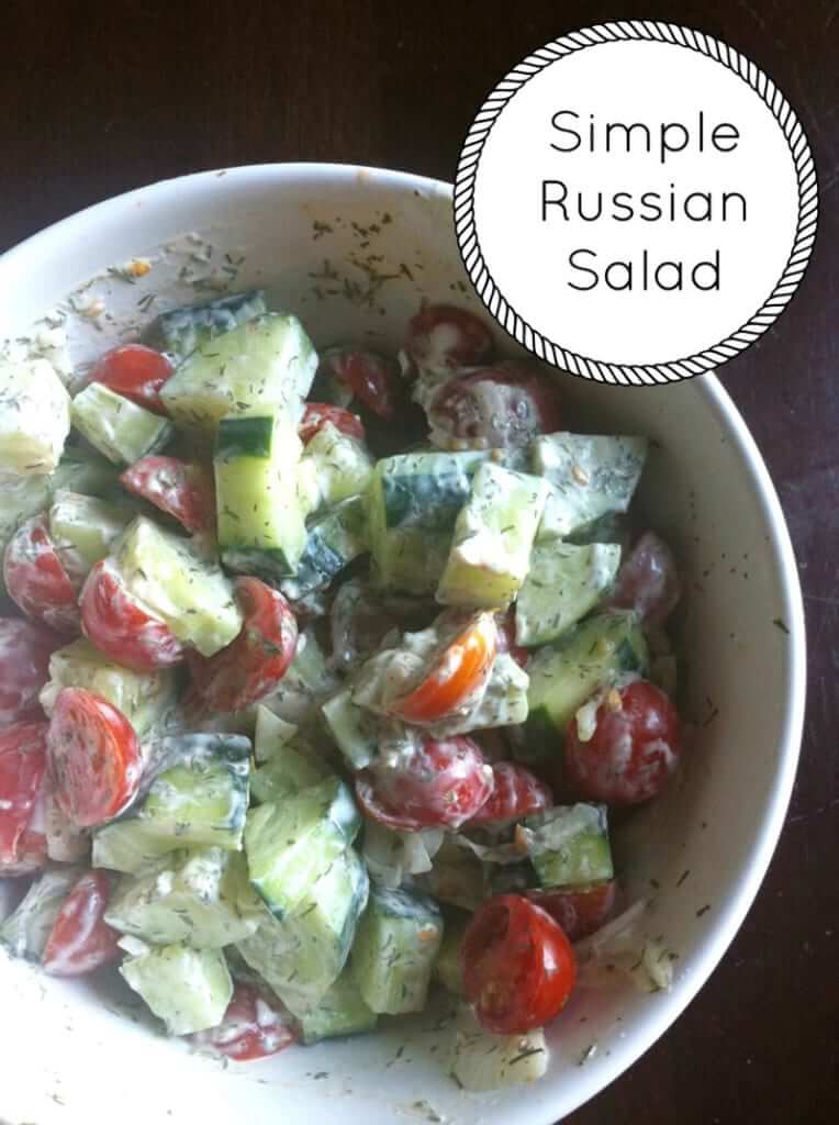Simple Russian Salad