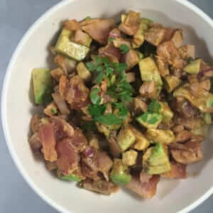 Paleo Raw Tuna Salad