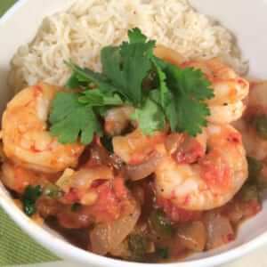 Spicy Mexican Shrimp