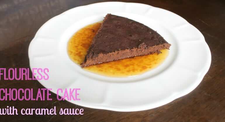 gluten-free flourless chocolate cake