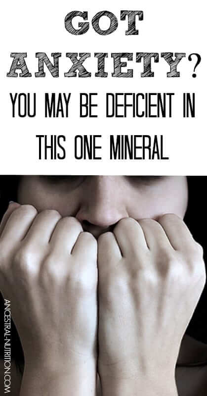 Anxiety Treatment | If you have anxiety, depression, insomnia, etc. - you might be deficient in this one mineral, which could be the easiest natural anxiety treatment ever. It is widely available over the counter and cheap! #anxiety, #selfhelp, #healthyliving, #supplements, #minerals, 