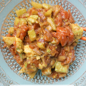 Paleo Salmon Tartar