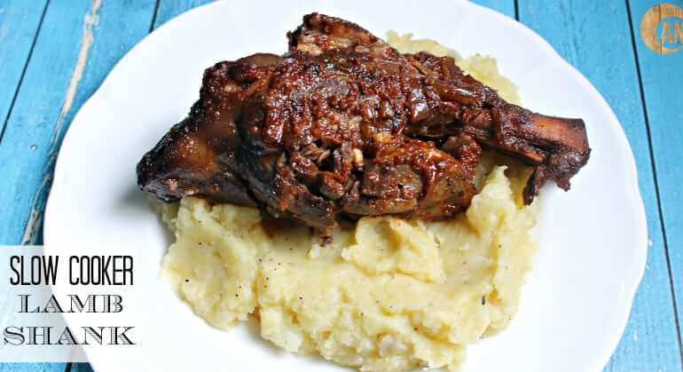 Delicious Slow Cooker Lamb Shank! I'm going to eat this slow cooker lamb shank several times a month. So many nutrients!