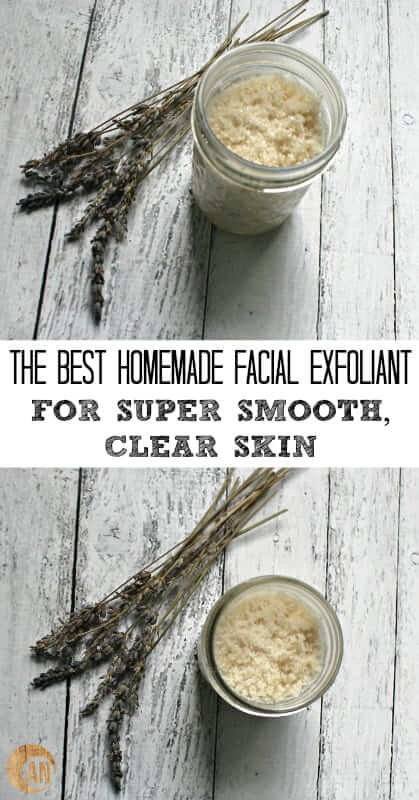 If you have problem skin, try using this homemade facial exfoliant. It has worked wonders on my skin!