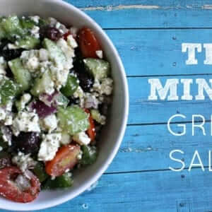 10 Minute Greek Salad