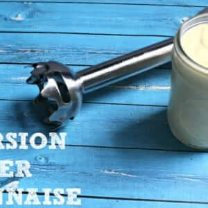 Paleo Immersion Blender Mayo