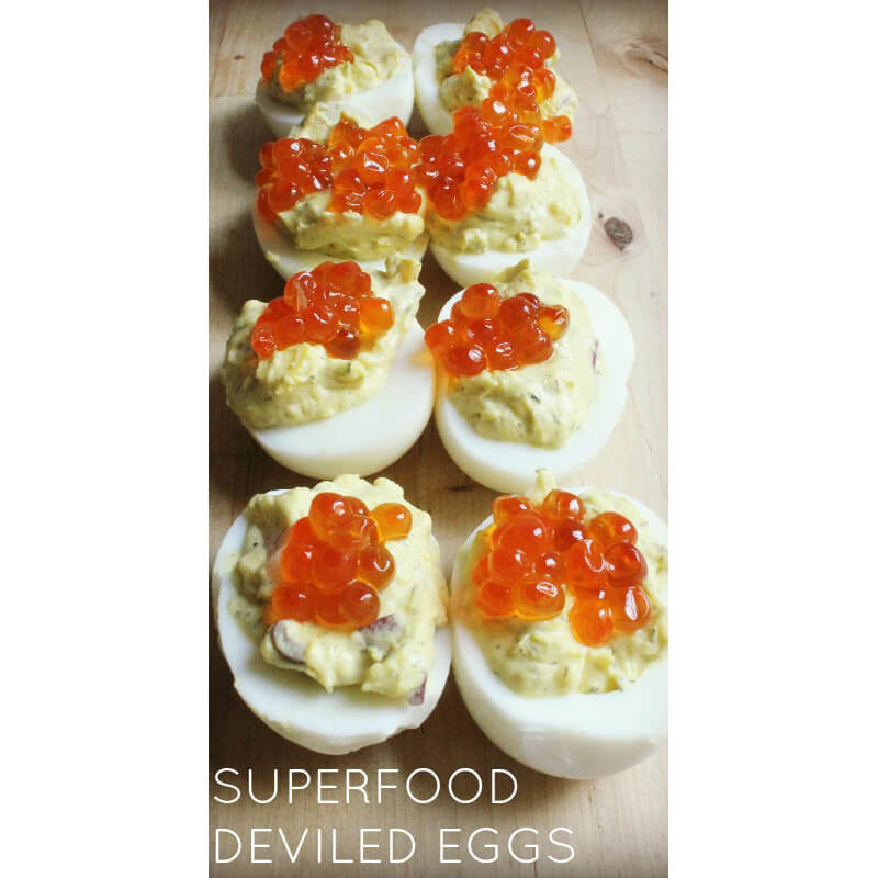 Superfood Deviled Eggs