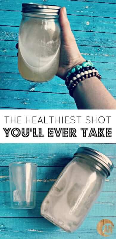 The Healthiest Shot and best Collagen Drink Ever! It promotes clear + glowing skin, reduces wrinkles and cellulite, improves digestion and strengthens the immune system!