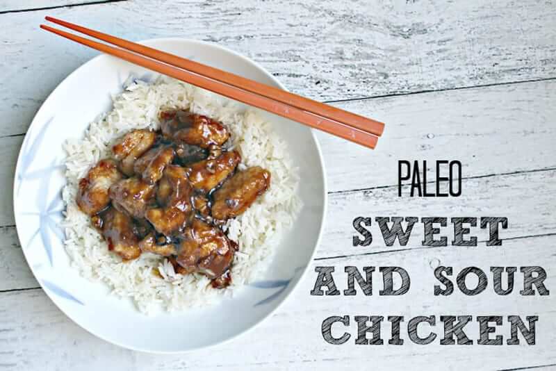 Healthy Sweet and Sour Chicken - Paleo