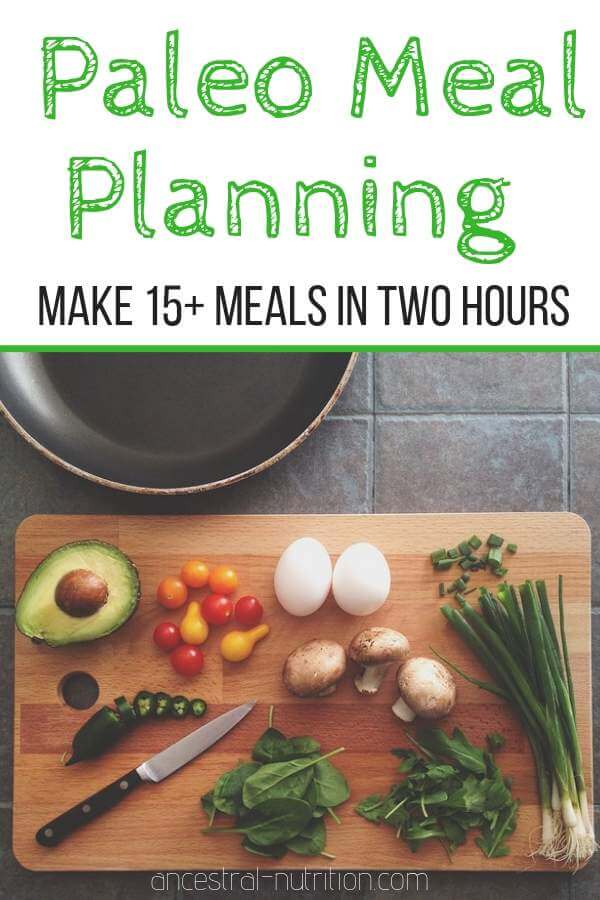 Check out this weekly Paleo meal planning! Find out how I make 15+ meals for the week In two hours! #mealprep, #paleorecipes