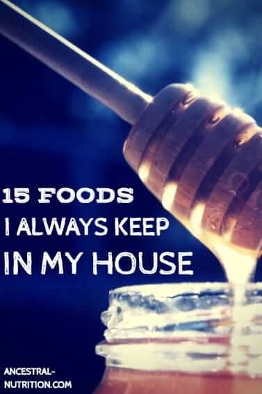 Fifteen Foods I Always Keep In My House - keeping these foods on hand always ensures a quick, easy, healthy and delicious meal! Great way to keep your health on track.