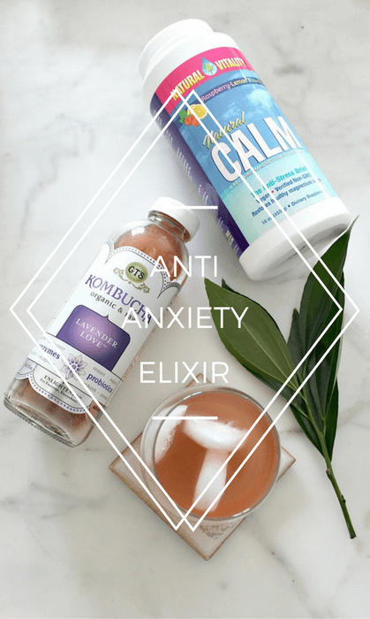 This anti-anxiety elixir is a delicious drink backed by science that will actually help improve anxiety. Rich in probiotics and magnesium!