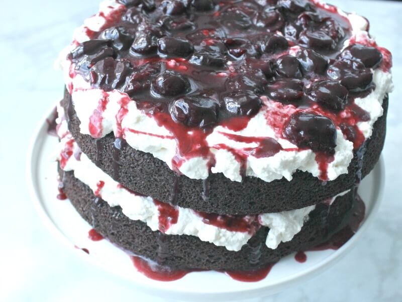 Paleo Black Forest Cake Gluten Free Dairy Free And Delicious