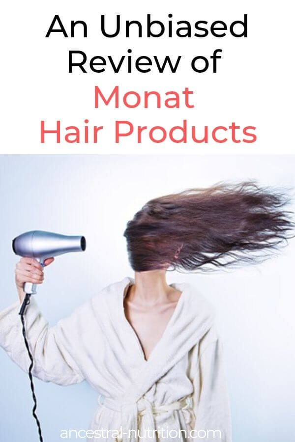 Monat Haircare Products - an honest review of a beauty product that promises volume to thinning hair! Before and after pics aside - Do this products really change your hair for the better? Find out in my unbiased review #haircare #beauty 