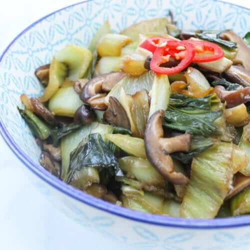 Bok Choy + Shiitake Mushroom Keto StirFry Ancestral Nutrition