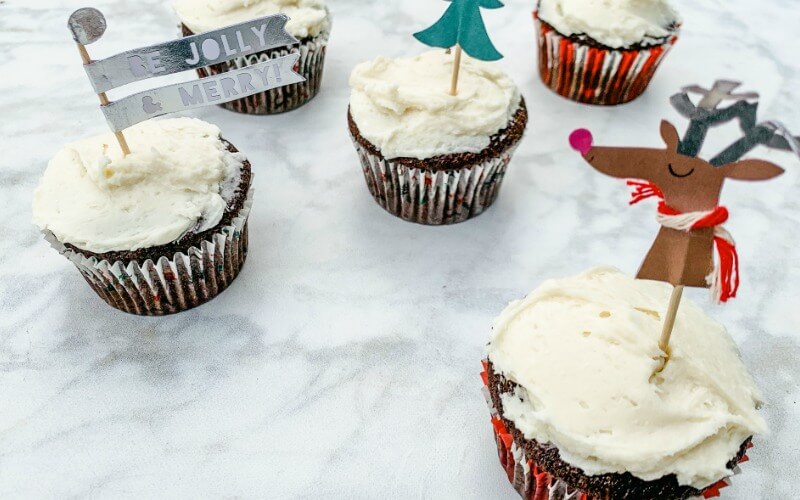 Recipe for Gluten-Free Chocolate Peppermint Cupcakes