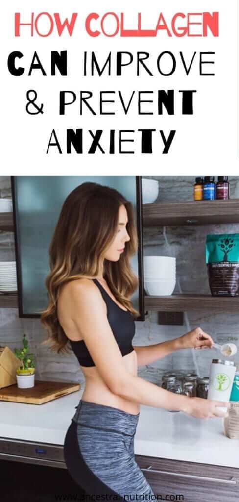 Did you know that collagen provides natural anxiety relief? Find out how collagen can improve your symptoms of anxiety! #anxiety #collagen #naturalremedies #anxietyrelief 