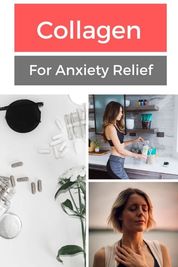 Did you know that collagen provides natural anxiety relief? Find out how collagen can improve your symptoms of anxiety! #anxiety #collagen #naturalremedies #anxietyrelief 