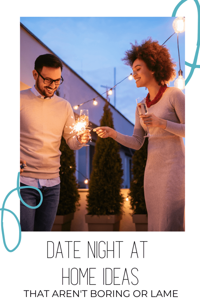 Keep the love alive during quarantine with these 12+ simple and easy romantic Date Night At Home Ideas that will help you feel closer, and provide a break from the stress.  #quarantinelife #datenight  #romance #relationships #mentalhealth