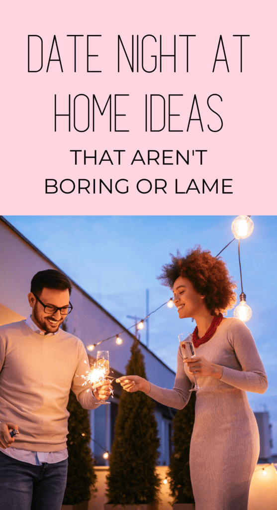Keep the love alive during quarantine with these 12+ simple and easy romantic Date Night At Home Ideas that will help you feel closer, and provide a break from the stress.  #quarantinelife #datenight  #romance #relationships #mentalhealth