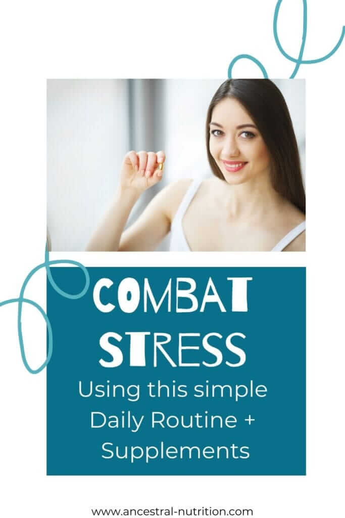 Learn how to combat stress with over the counter anti-stress supplements and find out how to reduce daily stress with a healthy routine for a calmer, happier, and meaningful life every day.  #antistress #mentalhealth #Mindfulness #anxiety