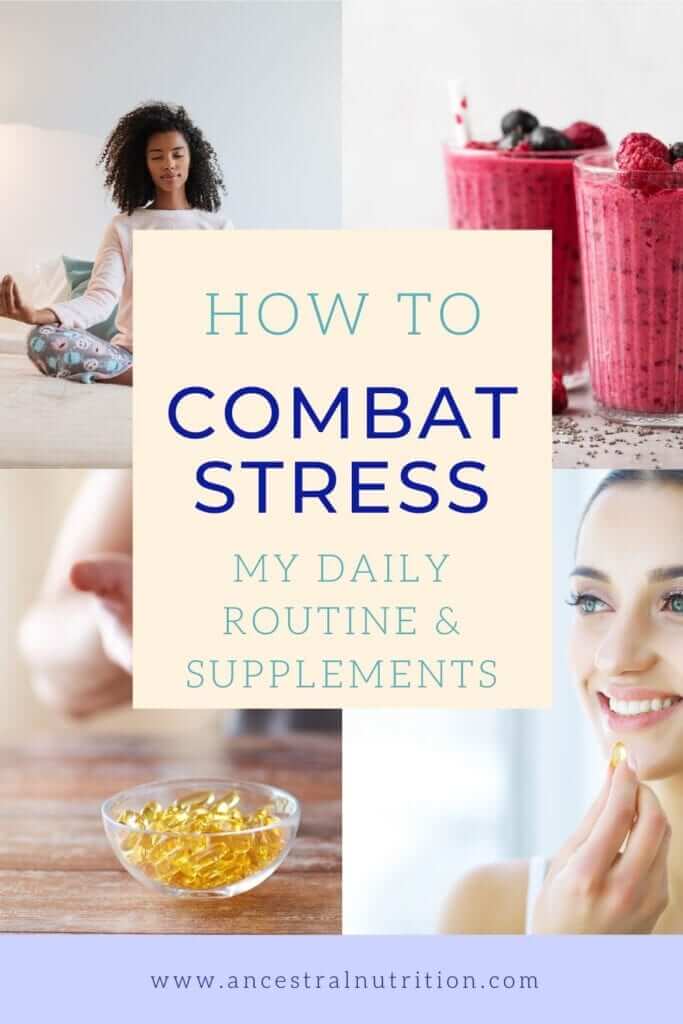 Learn how to combat stress with over the counter anti-stress supplements and find out how to reduce daily stress with a healthy routine for a calmer, happier, and meaningful life every day.  #antistress #mentalhealth #Mindfulness #anxiety