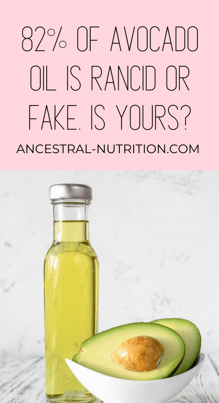 82 Of Avocado Oil Is Rancid or Fake. Is Yours? Ancestral Nutrition