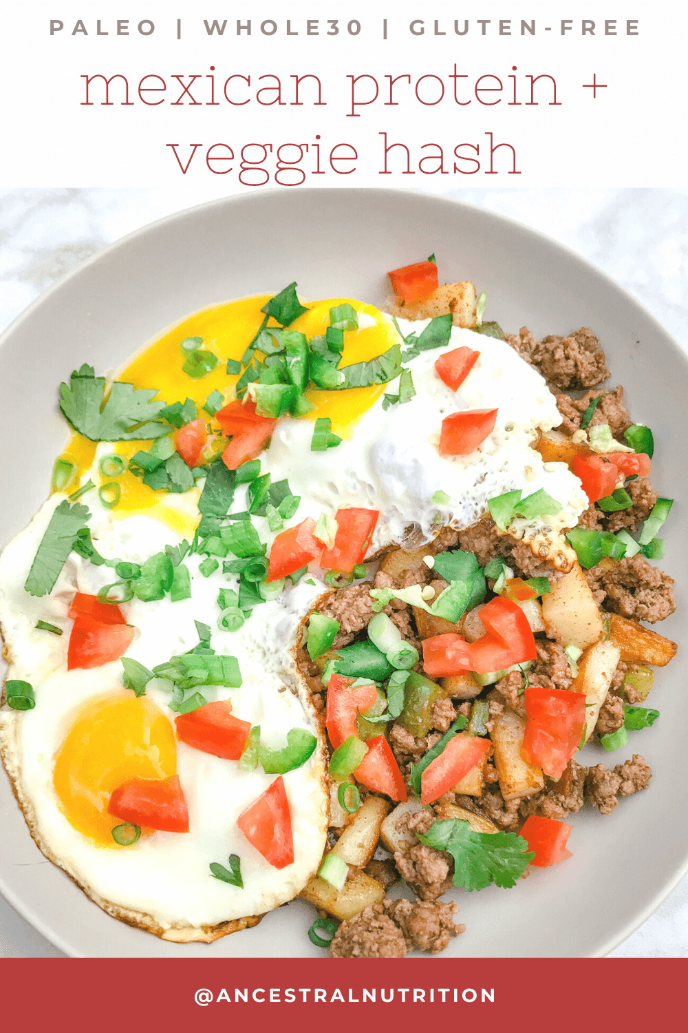 Mexican Breakfast Hash (Paleo, Whole30, Gluten-Free) - Ancestral Nutrition