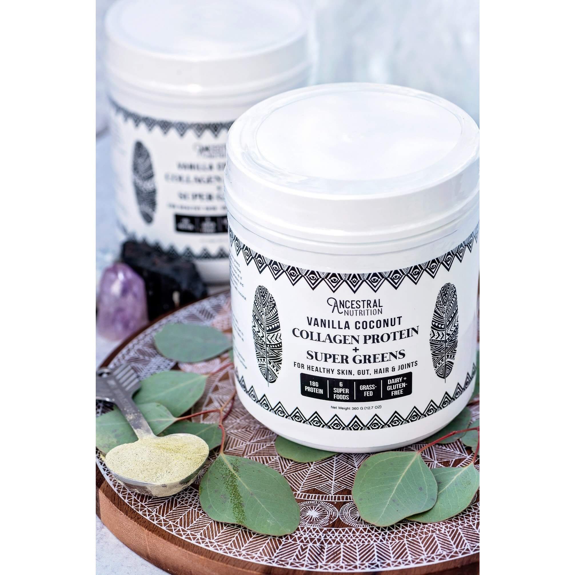 Collagen Protein + Super Greens Ancestral Nutrition