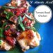 Paleo Tomato Basil Chicken! It's ready in under twenty minutes and is an easy, healthy dinner or lunch!