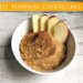 Paleo Pumpkin Cheesecake Dip - a healthy fall dessert that is ready in under five minutes and tastes awesome!